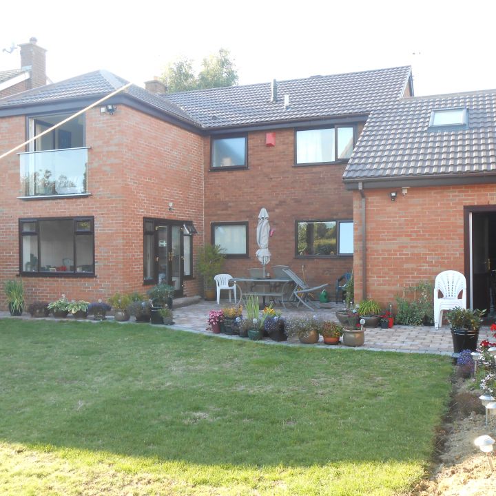 Two Story Extension & Garage with Loft Space